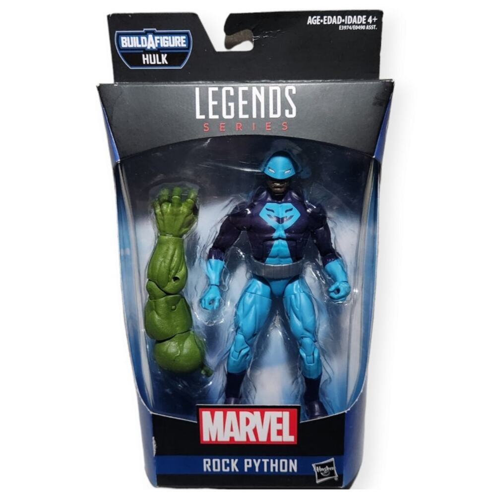 Marvel Legends Rock Python Serpent Society 6" Figure Smart Hulk BAF Sealed